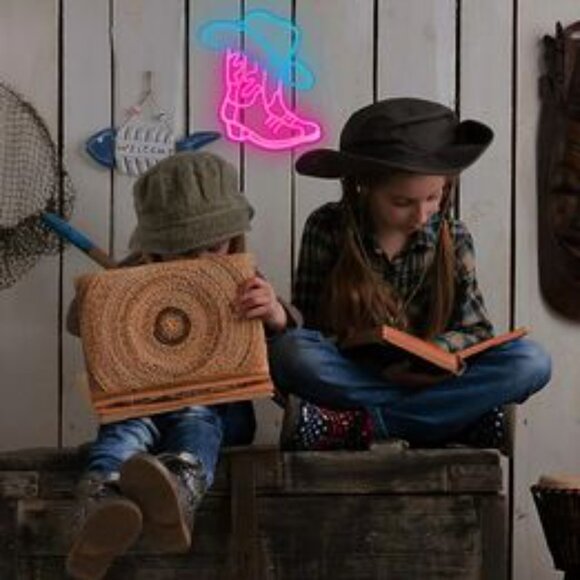 HAT ON BOOYS NEON LED SIGN - Picture 5 of 7